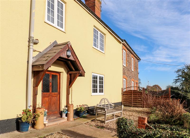 This is the setting of Twyford Farm Cottage at Twyford Farm Cottage, Tiverton