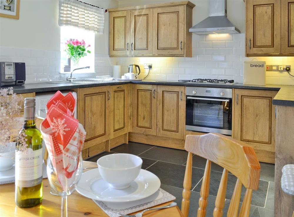 Kitchen/diner at Ty Bach in Carmarthen, Dyfed