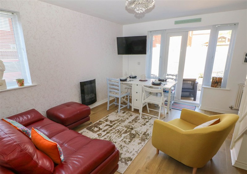 The living area at Ty Bach Twt, Llanelli
