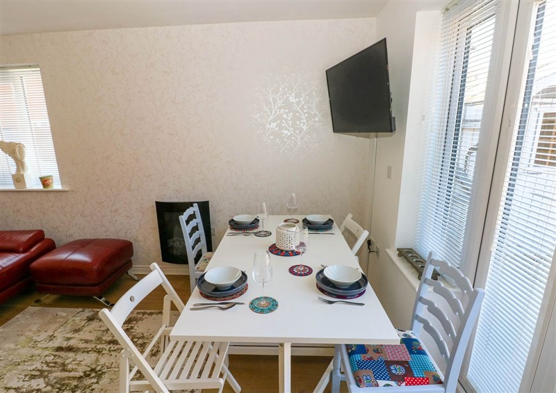 This is the dining room at Ty Bach Twt, Llanelli