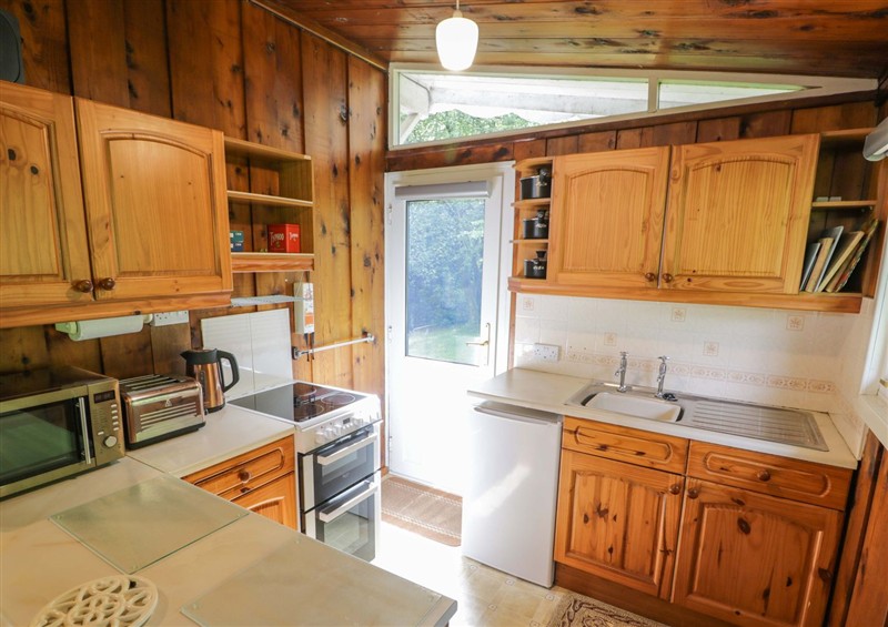 The kitchen at Ty Bedwen, Dinas Mawddwy