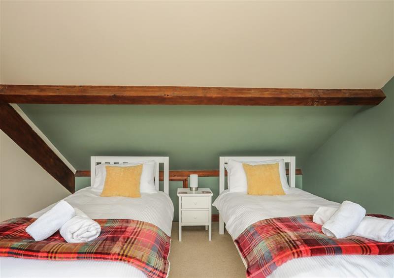 One of the bedrooms at Ty Biwmares, Beaumaris