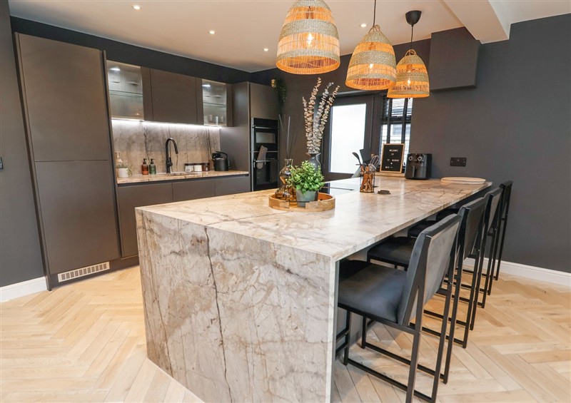 Kitchen at Ty Blodau, near Prestatyn