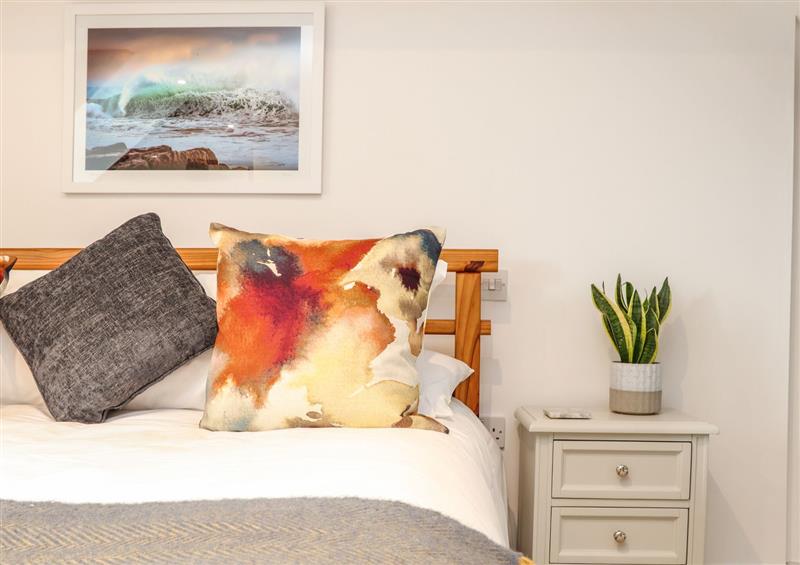 One of the 3 bedrooms at Ty Bryn, Marazion