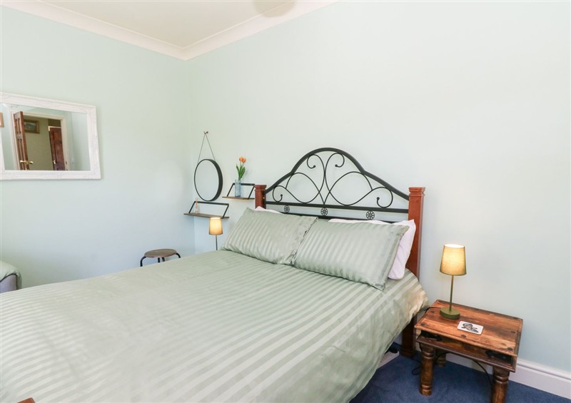 One of the bedrooms at Ty Caredig, Godrergraig near Pontardawe