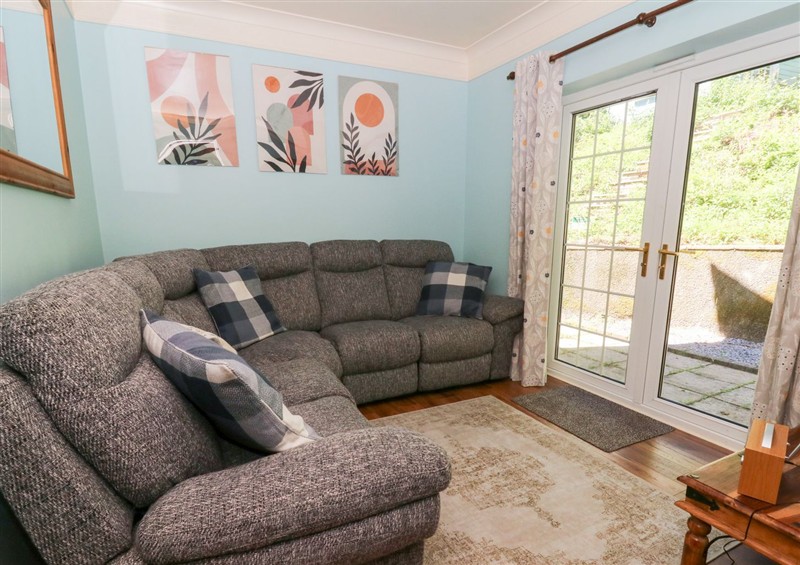 Relax in the living area at Ty Caredig, Godrergraig near Pontardawe
