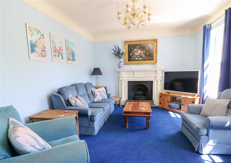 The living area at Ty Caredig, Godrergraig near Pontardawe