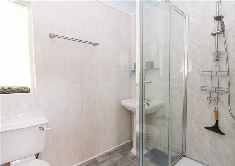 This is the bathroom at Ty Caredig, Godrergraig near Pontardawe