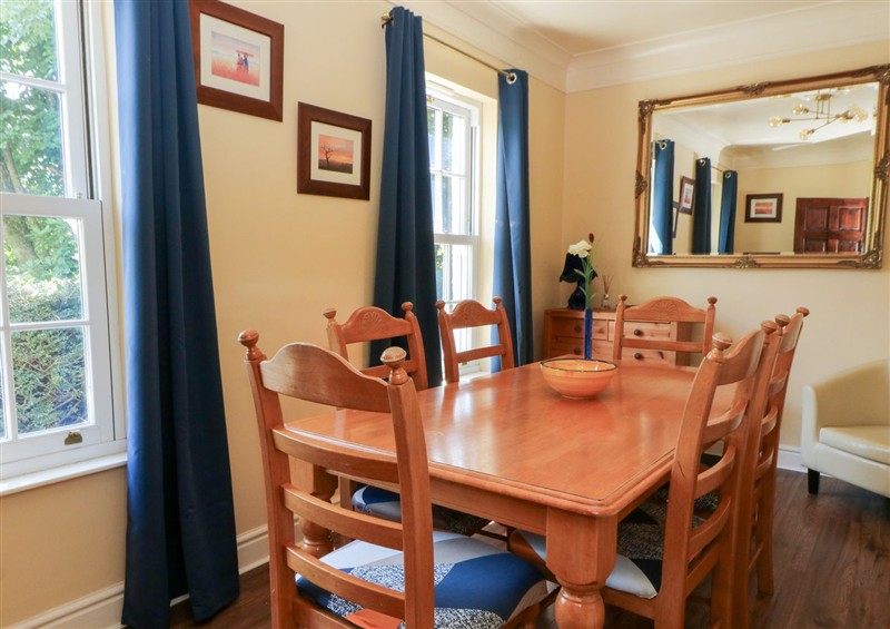 This is the dining room at Ty Caredig, Godrergraig near Pontardawe