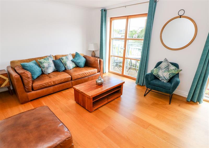 Relax in the living area at Ty Castell, Pembroke