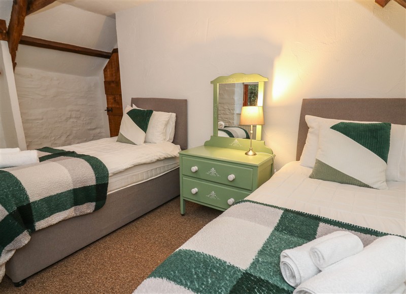 A bedroom in Ty Ceffylau at Ty Ceffylau, Llanllwni near Llanybydder