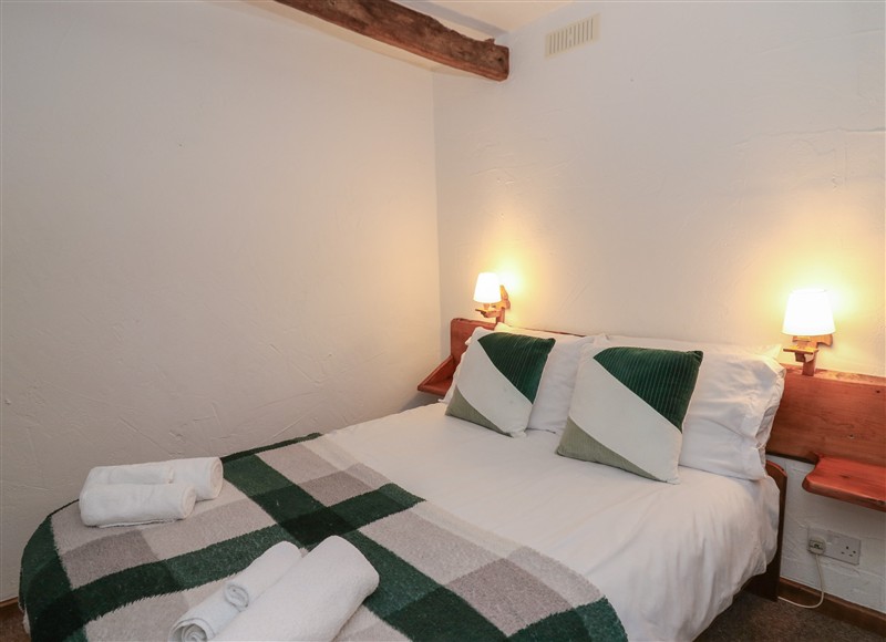 One of the bedrooms at Ty Ceffylau, Llanllwni near Llanybydder
