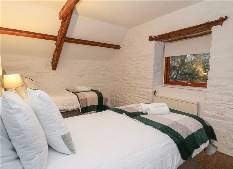 This is a bedroom at Ty Ceffylau, Llanllwni near Llanybydder