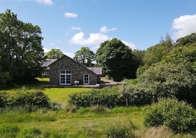 Outside at Ty Cellin, Swyddffynnon near Pontrhydfendigaid