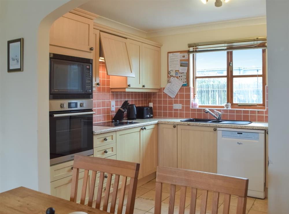 Kitchen at Ty Celyn in Broad Haven, Dyfed