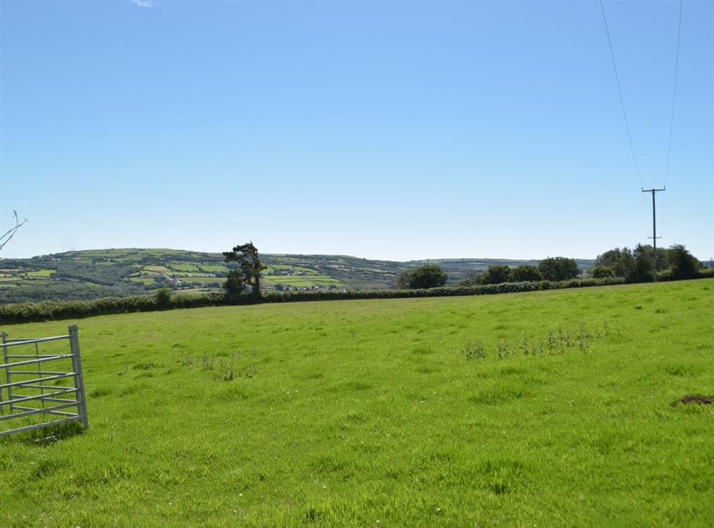 View at Ty Celyn Farmhouse in Ponthenri, near Llanelli, Dyfed