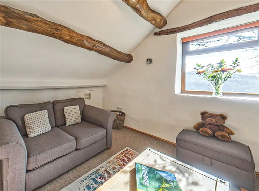 Living area at Ty Cerrig Cottage in Corwen, Denbighshire