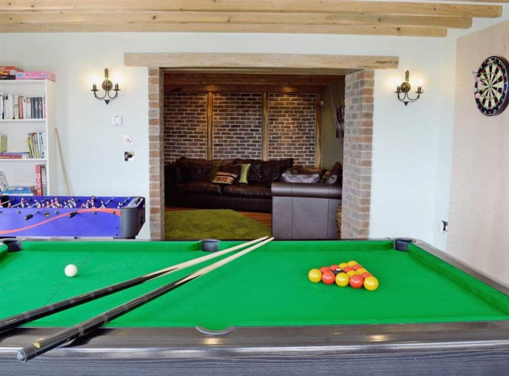 Games room (photo 2) at Ty Cerrig Farmhouse in St Clears, near Laugharne, Dyfed