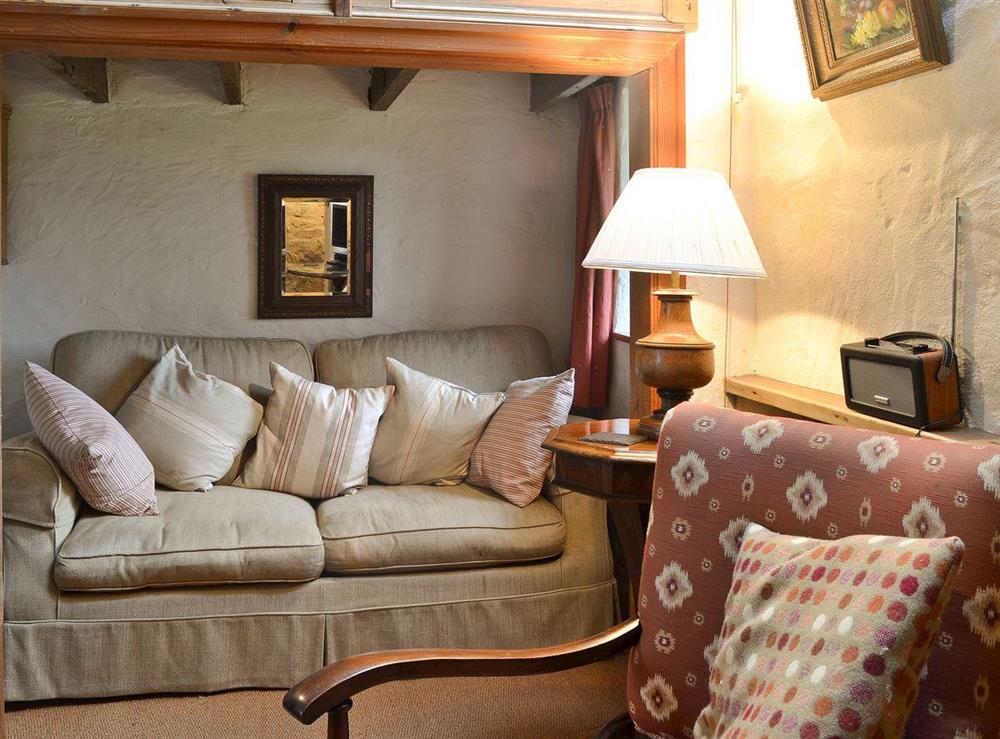 Cosy living room at Ty Christian in Caerwedros, Nr New Quay, Ceredigion., Dyfed