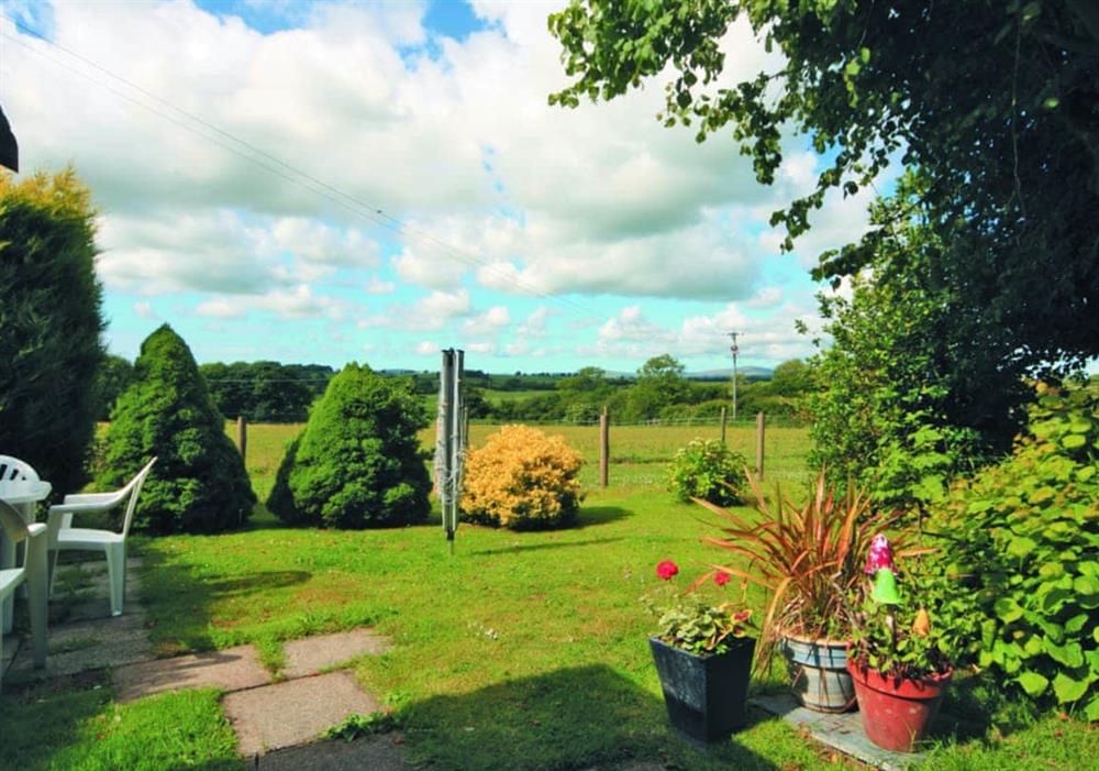 Ty Clyd garden at Ty Clyd in Clarbeston Road, Dyfed