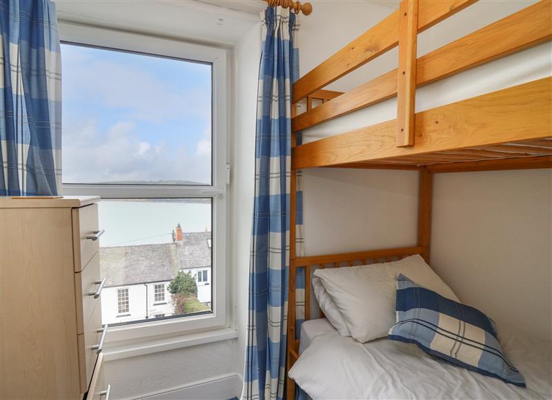 One of the 3 bedrooms at Ty-Clyd, New Quay