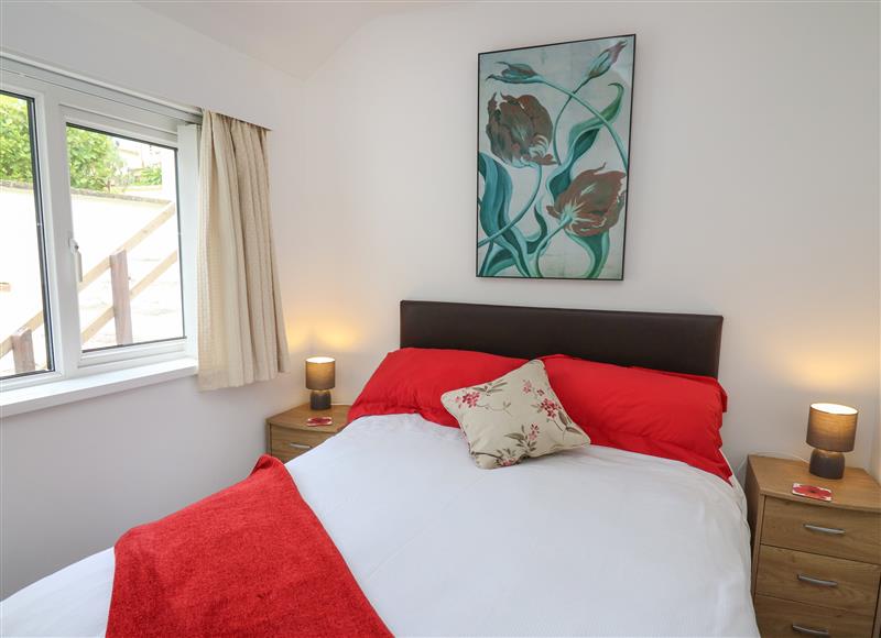 This is a bedroom at Ty-Clyd, New Quay