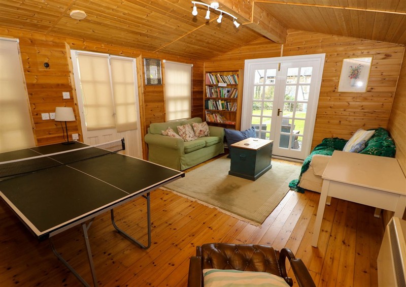 Relax in the living area at Ty Clyd, Newport