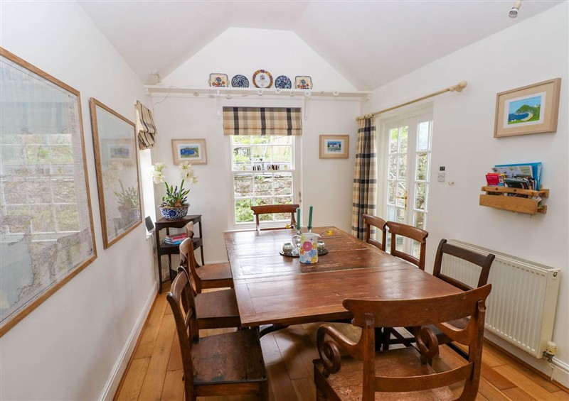 The dining room at Ty Clyd, Newport