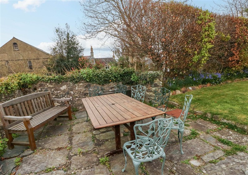 The garden in Ty Clyd at Ty Clyd, Newport