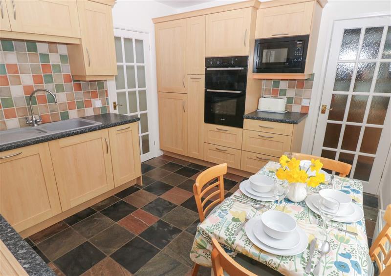 This is the kitchen at Ty Coets, Morfa Farm, Llantwit Major