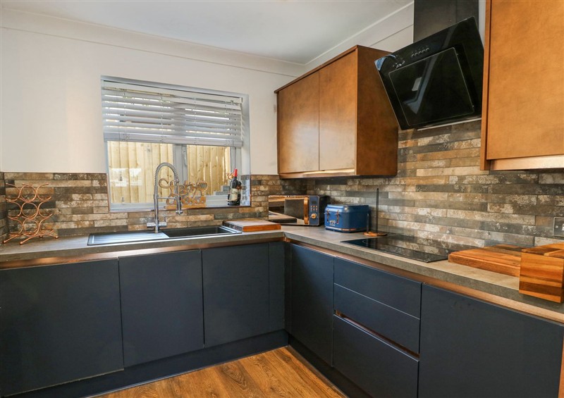 The kitchen at Ty Copr, Amlwch