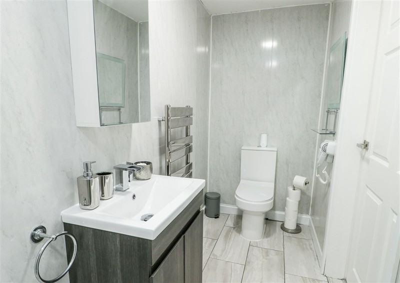 This is the bathroom at Ty Copr, Amlwch