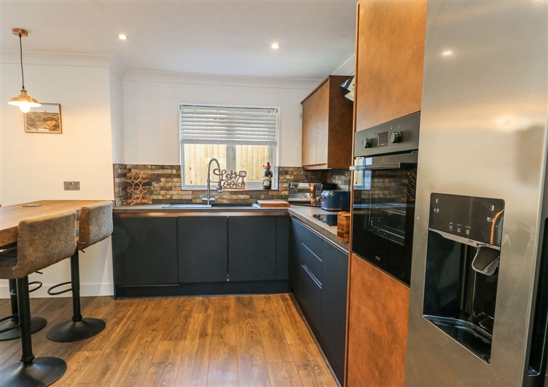 This is the kitchen at Ty Copr, Amlwch