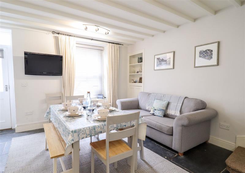 The living area at Ty Cornel, Aberdovey