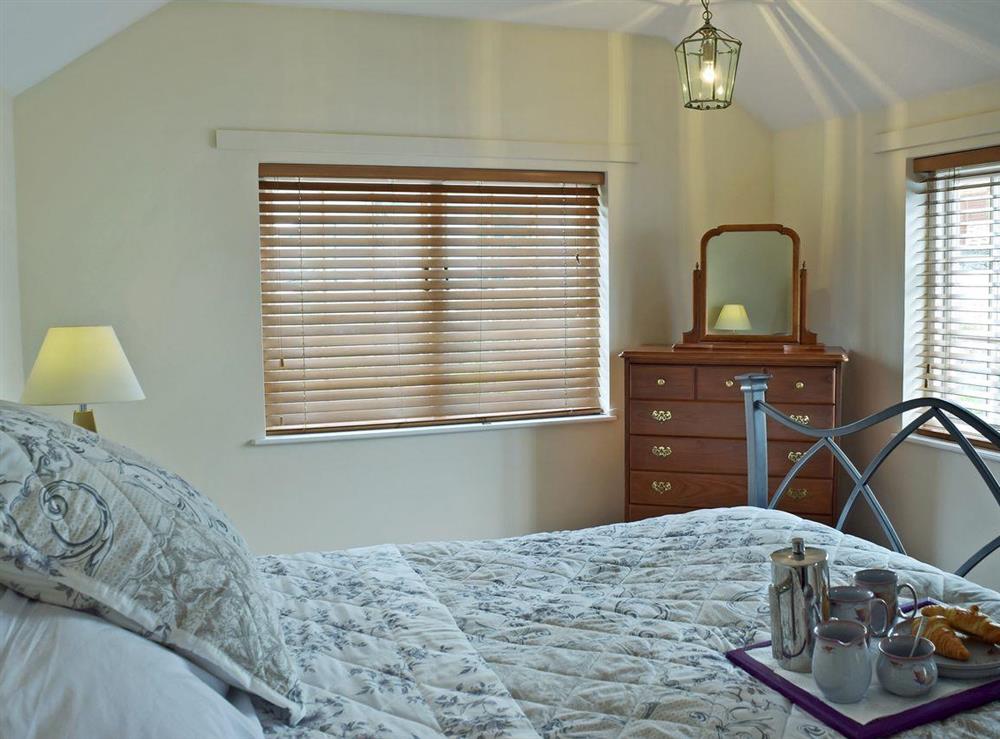 Elegant double bedroom (photo 2) at Ty Cornel in Aberporth, near Cardigan, Dyfed