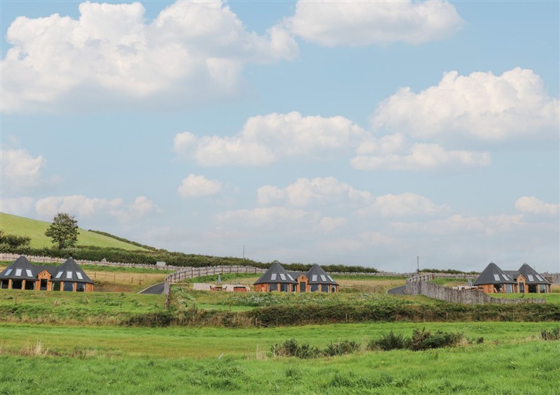 The garden at Ty Crwn - The Roundhouse, Near Lampeter
