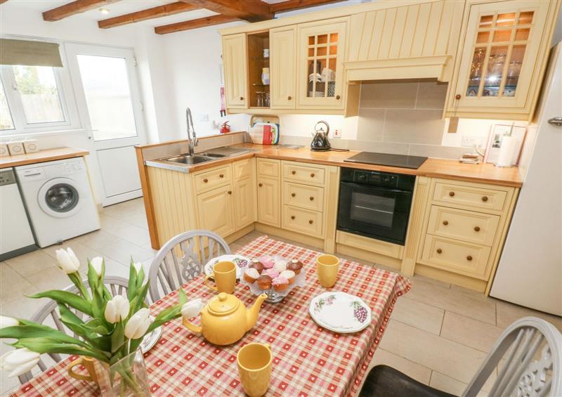 The kitchen at Ty Crydd, Llansaint near Kidwelly