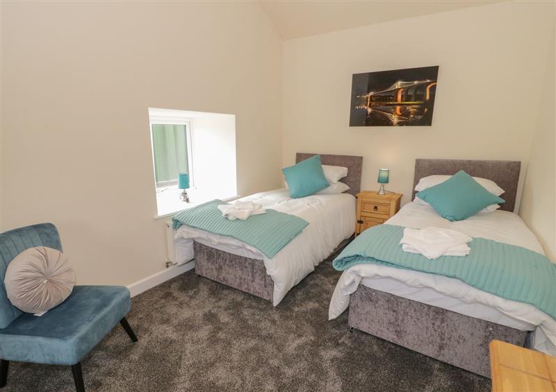 One of the 3 bedrooms at Ty Cuddfan, Llangoed