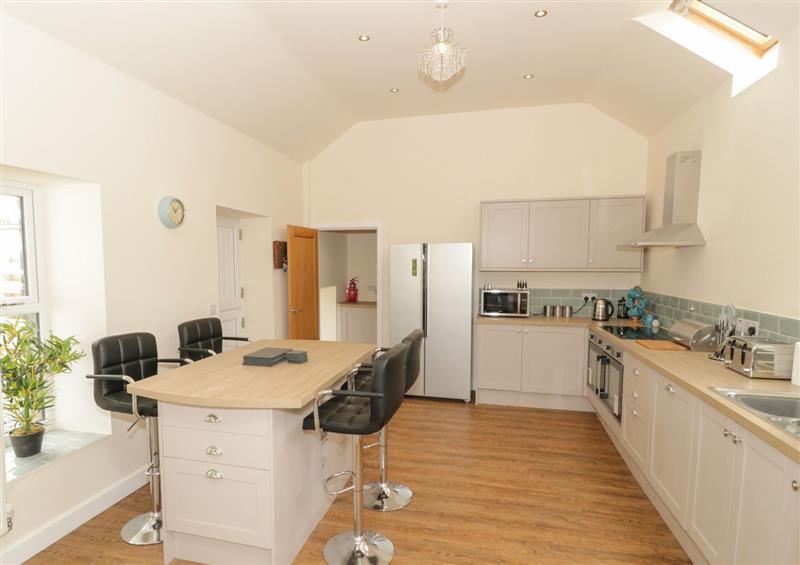 This is the kitchen at Ty Cuddfan, Llangoed