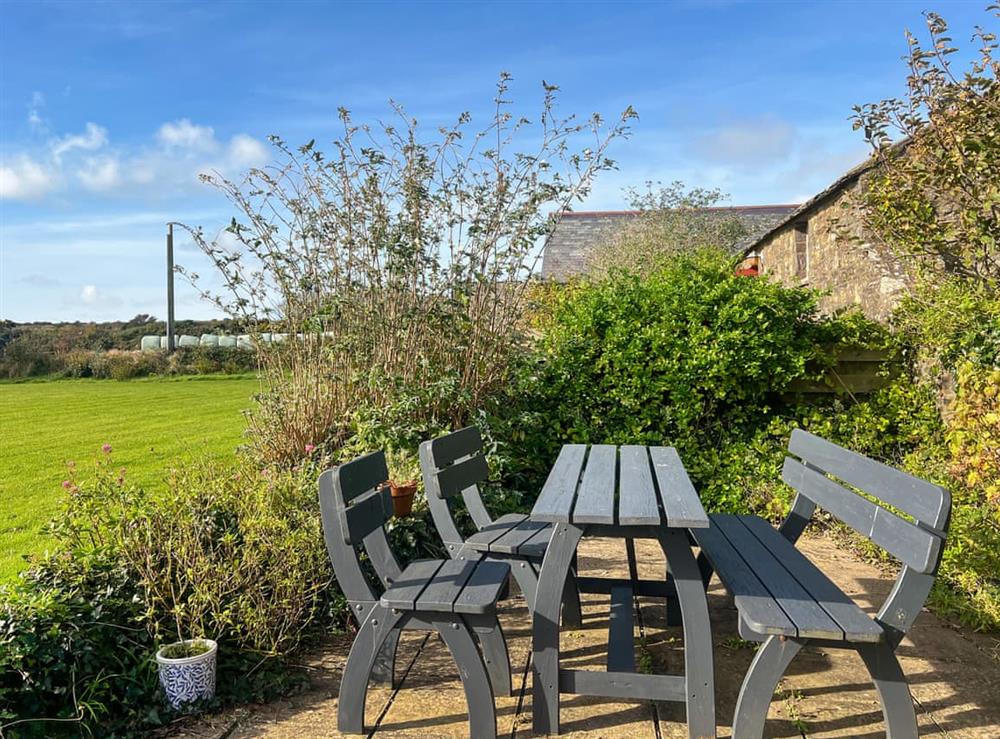 Outdoor eating area