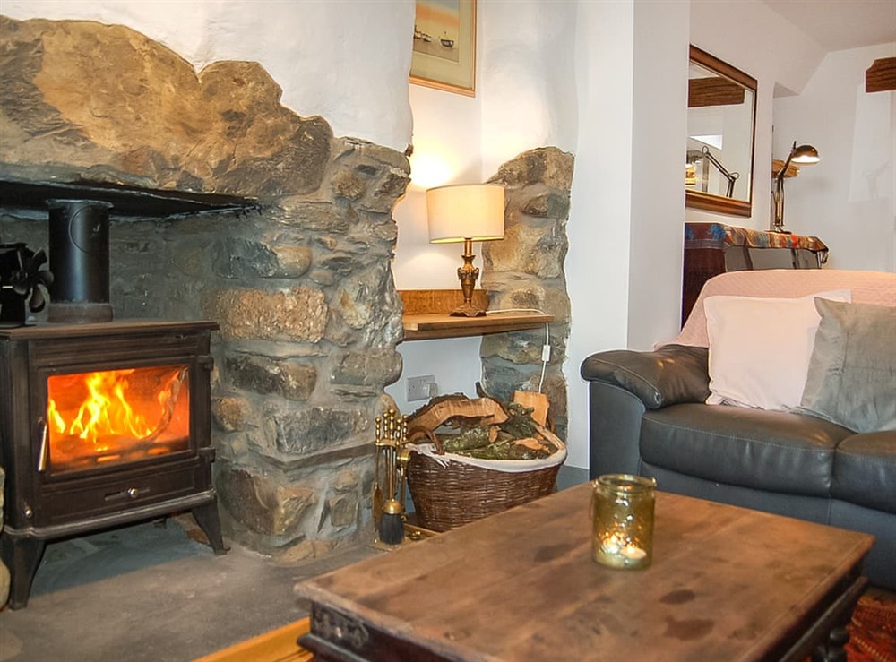 Living area at Ty Del in Tywyn, Gwynedd