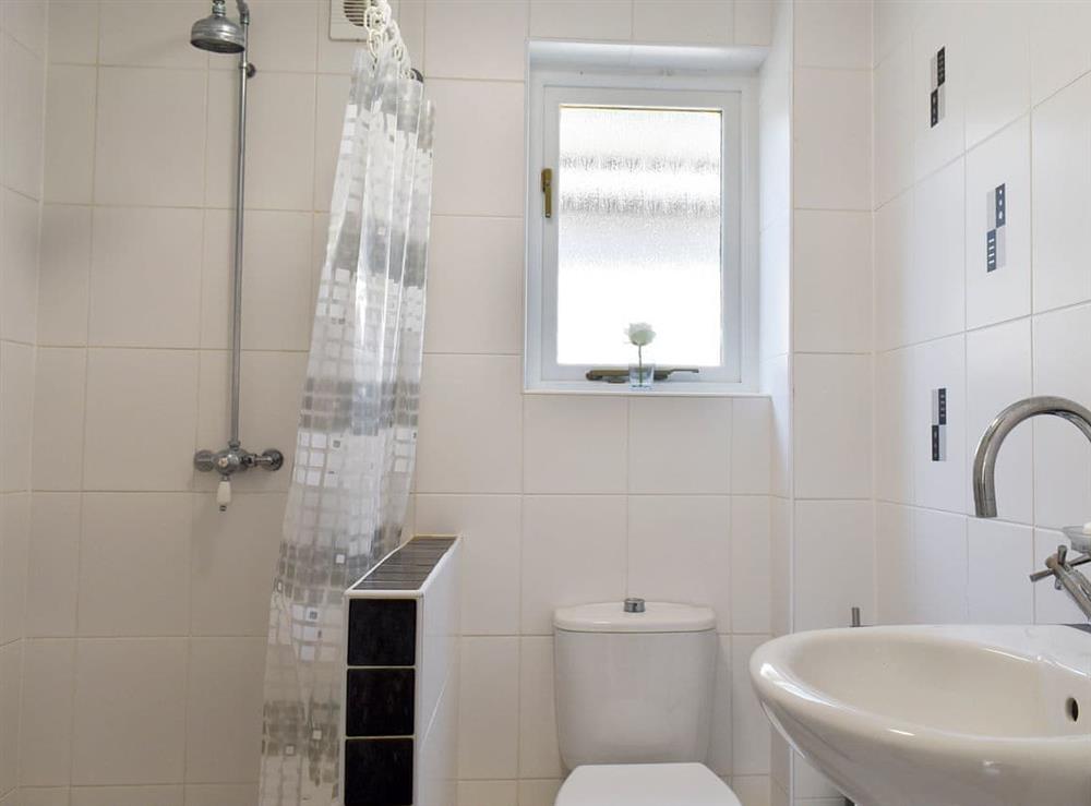 Shower room at Ty Draw in Rhuddlan, Denbighshire