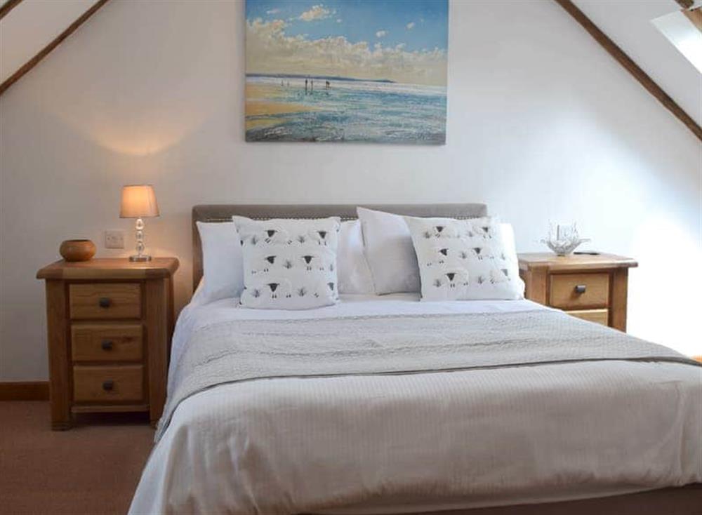 Double bedroom at Ty-Ffaenor in Wallis, near Preseli Hills, Dyfed