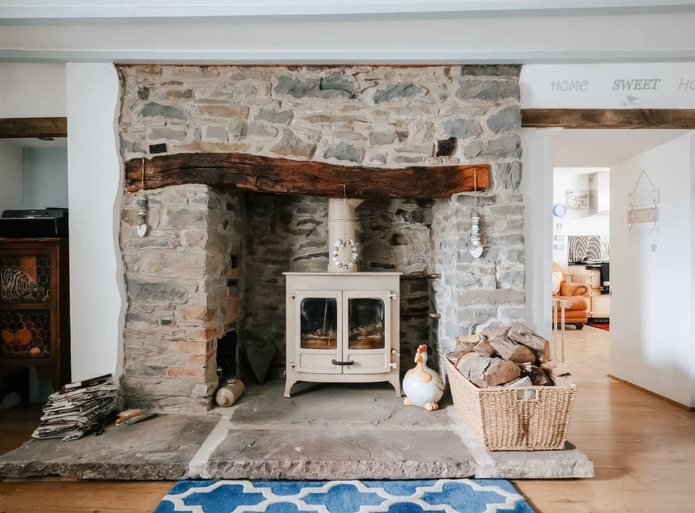 Living area (photo 2) at Ty Fferm Bargoed in Aberaeron, Dyfed