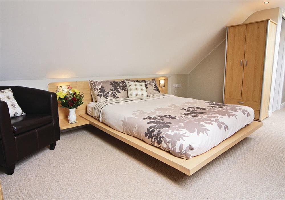Ty Ffynnon double bedroom at Ty Ffynnon in Aberystwyth, Dyfed