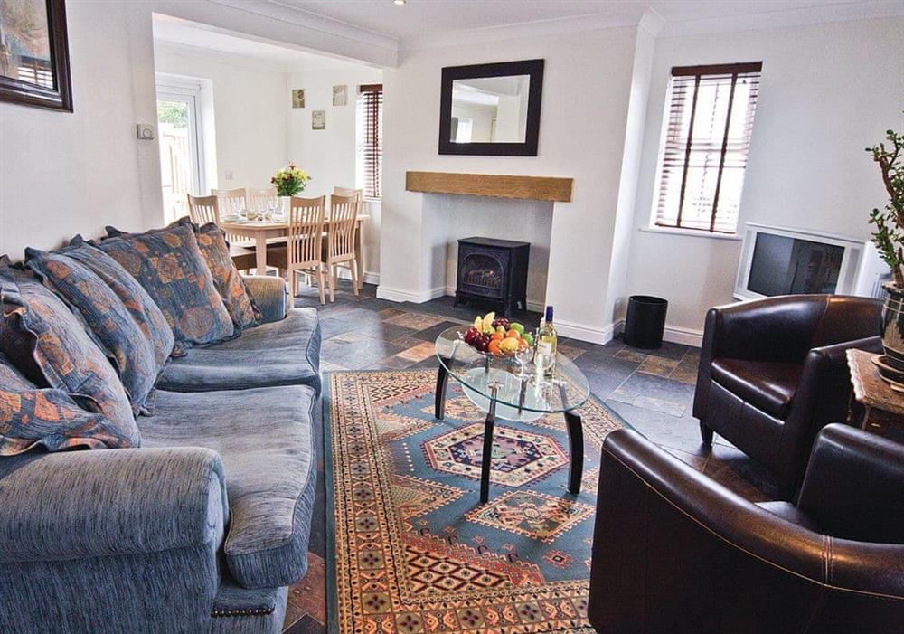 Ty Ffynnon sitting room at Ty Ffynnon in Aberystwyth, Dyfed