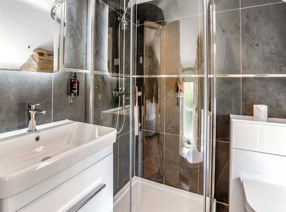 Bathroom at Ty Gladys in St. Davids, Dyfed