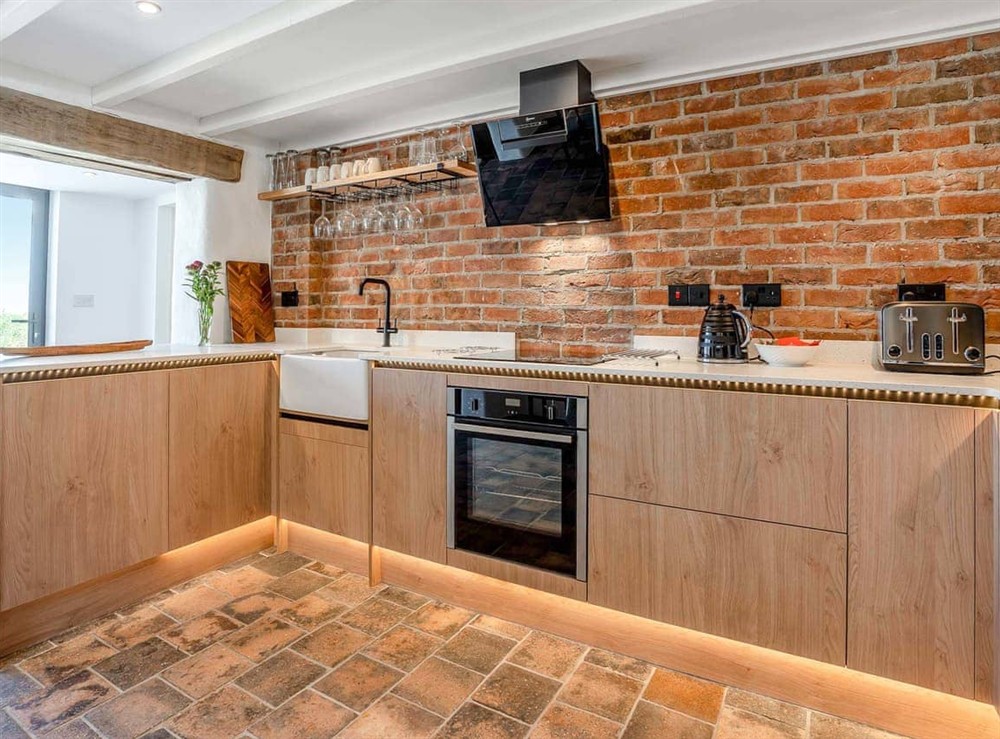 Kitchen at Ty Gladys in St. Davids, Dyfed