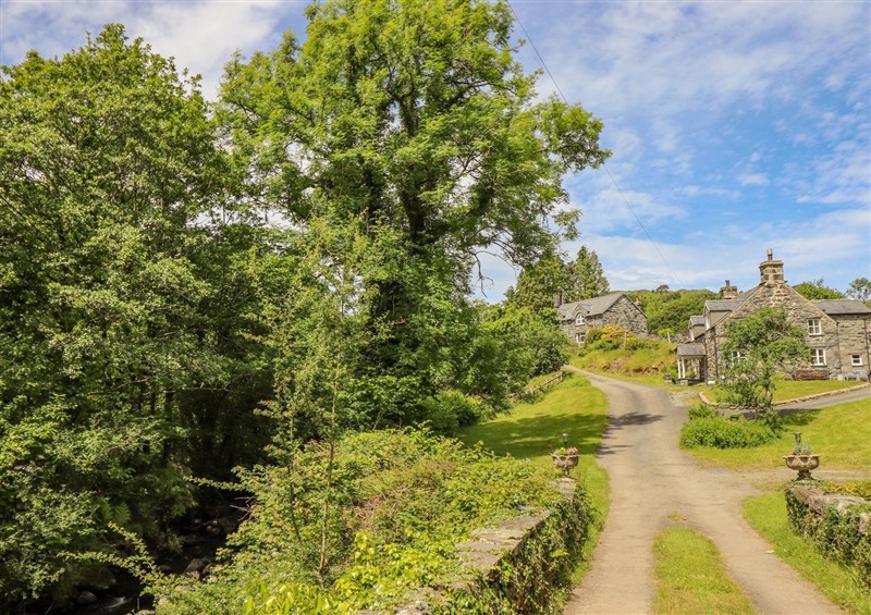 This is the garden (photo 2) at Ty Glan Yr Afon, Bontddu near Dolgellau