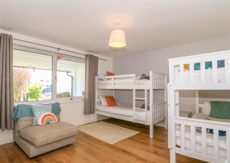 A bedroom in Ty Golau at Ty Golau, Llanbedrog